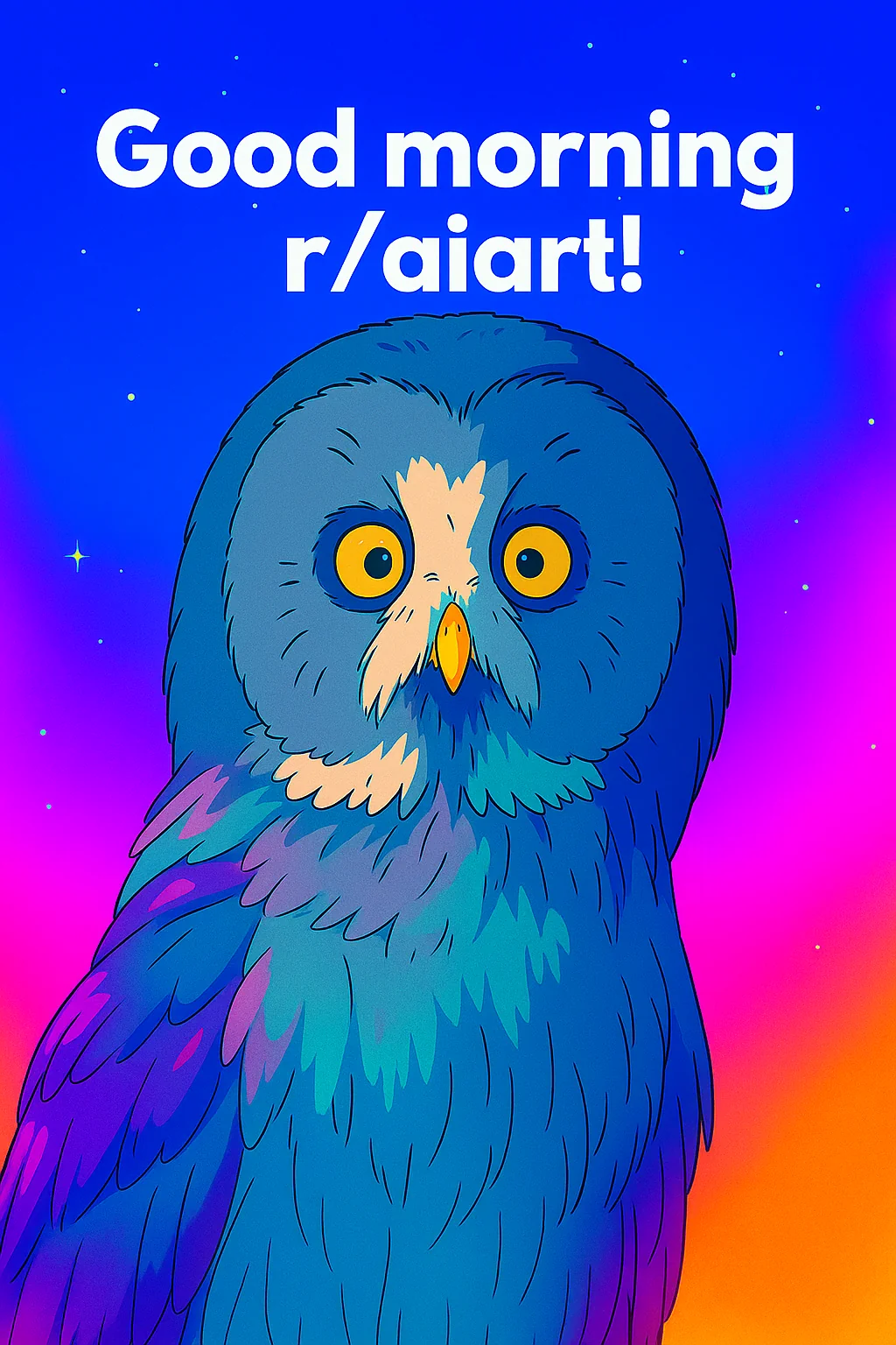 Morning owl says morning! picture 1 of 1