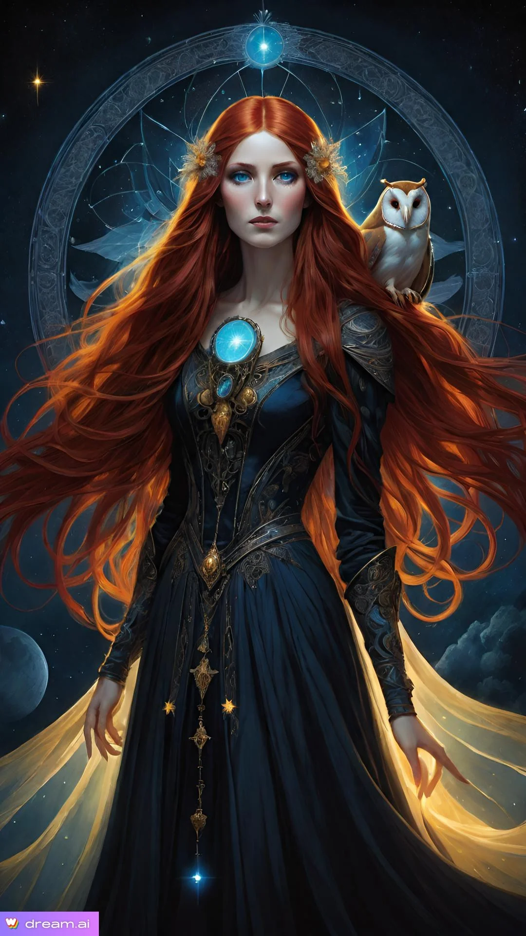 Witches with a nocturnal animal picture 4 of 8