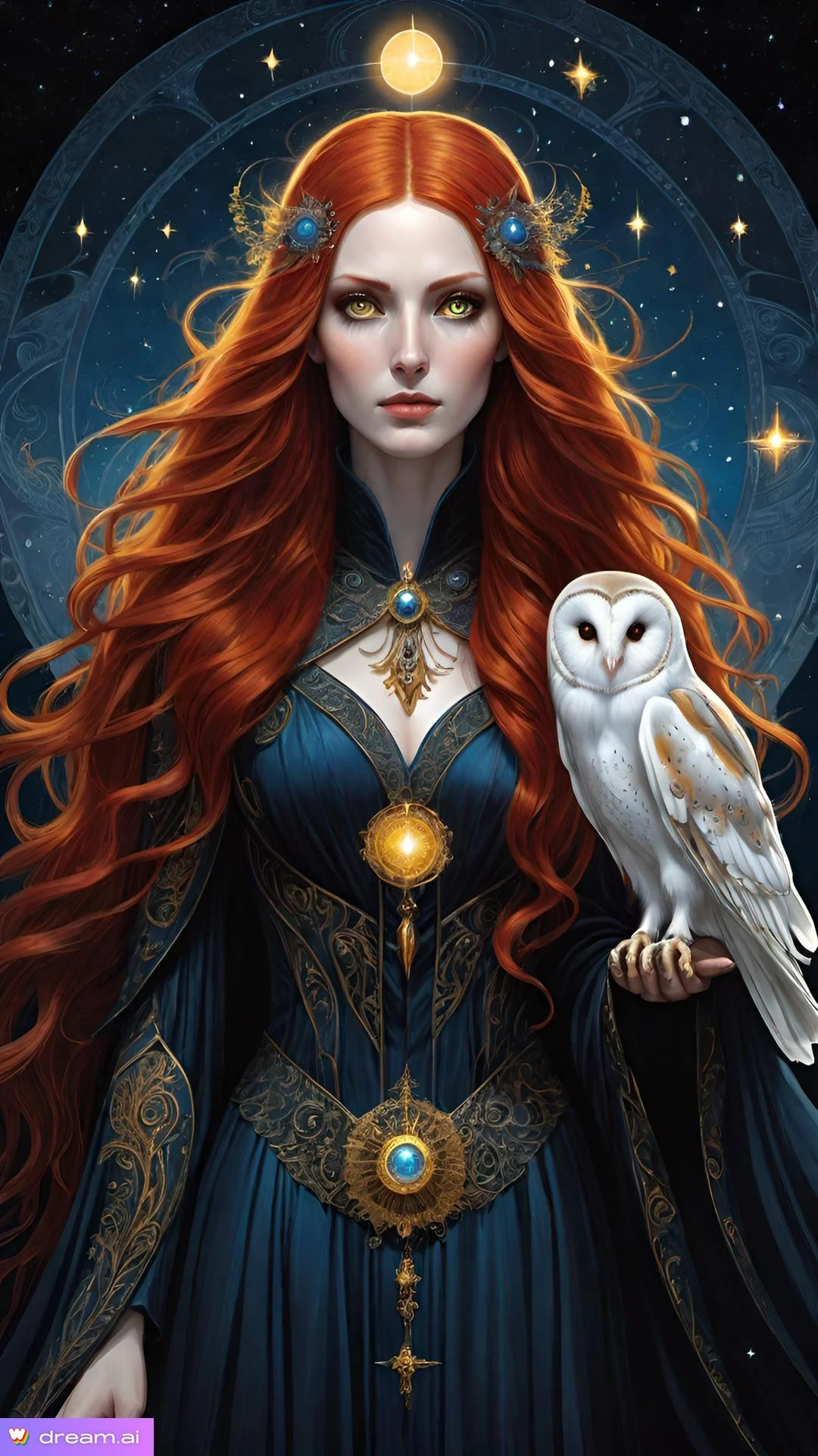 Witches with a nocturnal animal picture 8 of 8