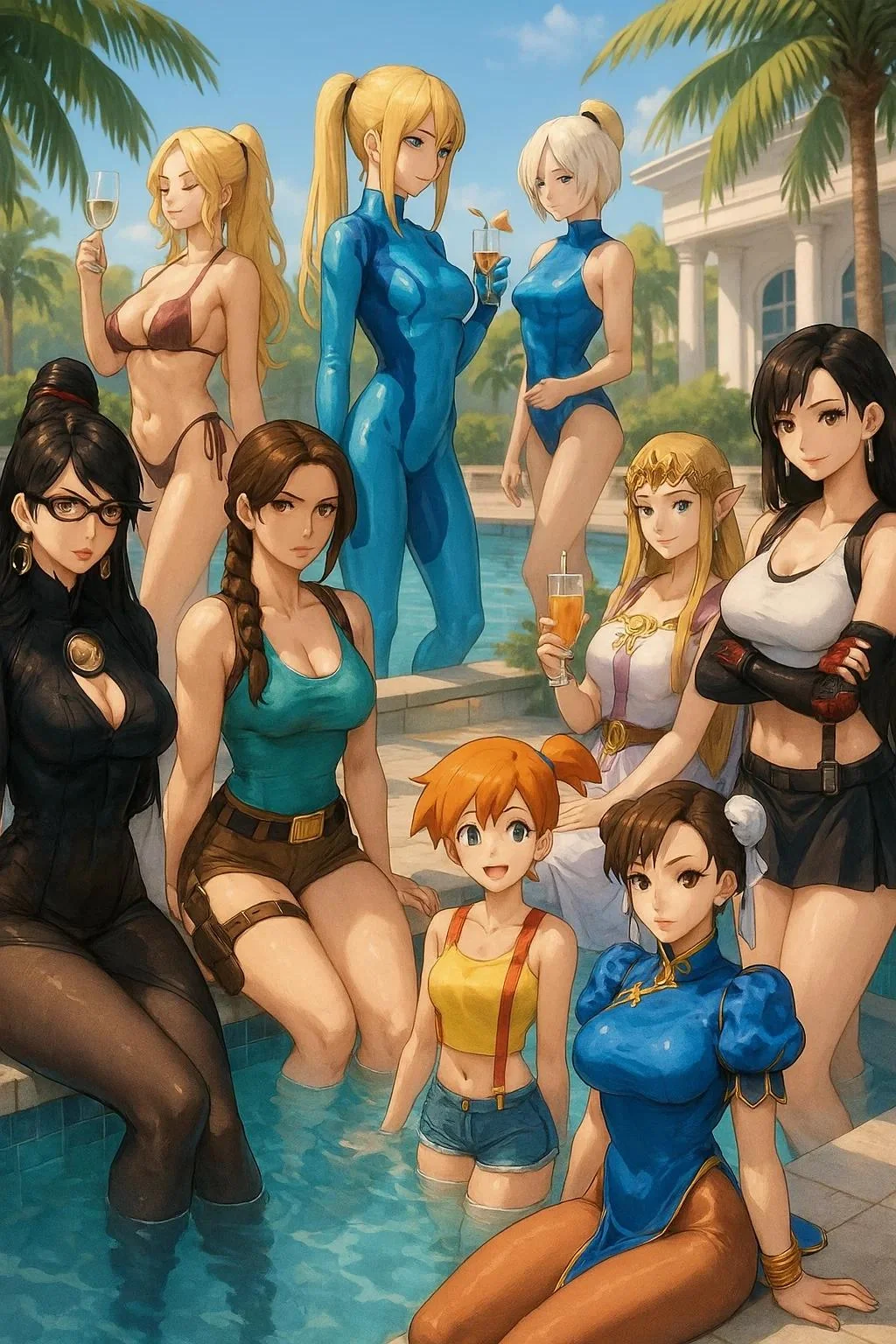 Pool party 2 picture 2 of 2