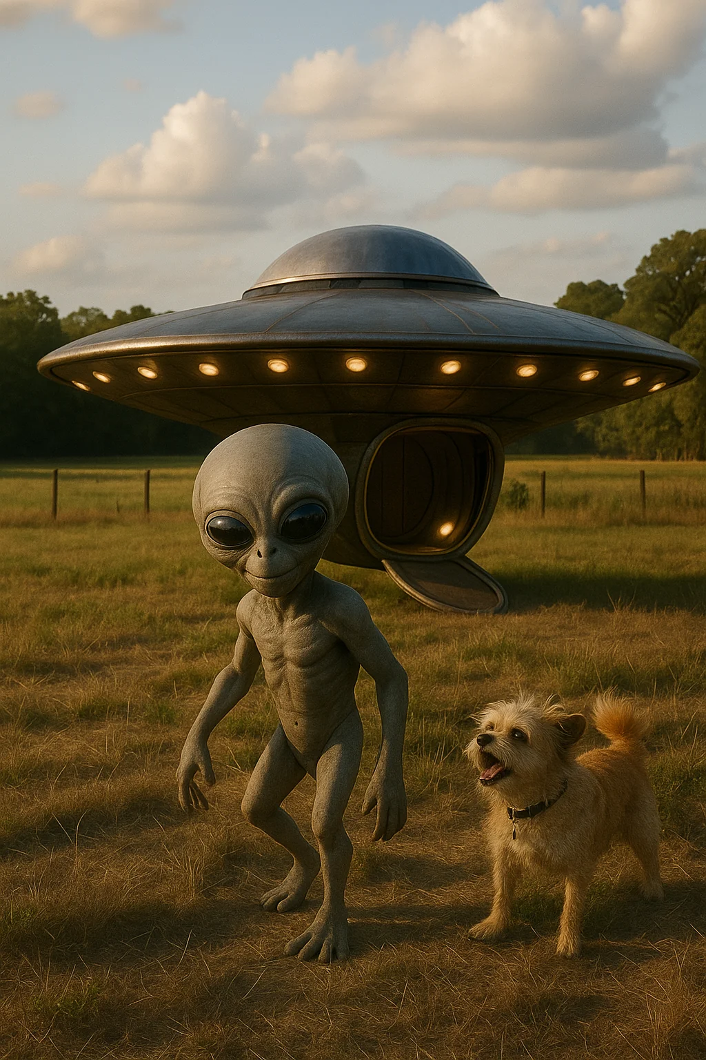 Alien got man's best friend picture 1 of 1