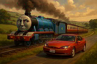 Gordon chases the Crooks'