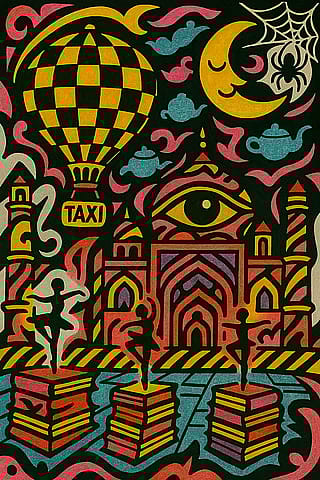 “Taj Mahal Sees All”'