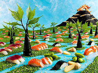 Sushi Landscapes'