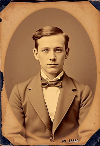 I used the prompt "Daguerreotype of a young man, circa 1858" and this is what it generated. Scary realistic.'