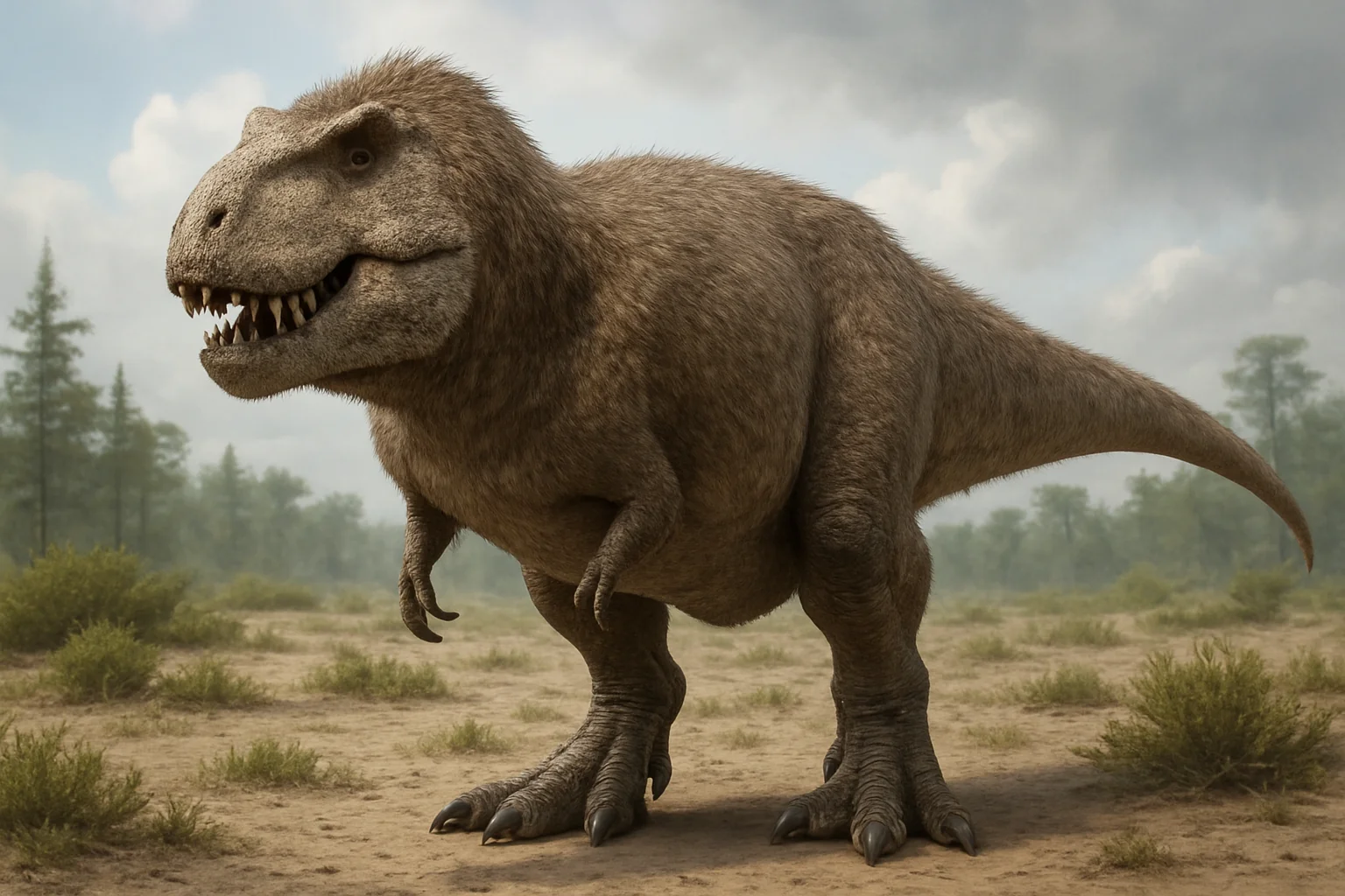This is a scientifically realistic T-Rex Appearance picture 2 of 2