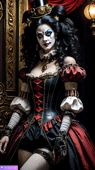 Clown girl'