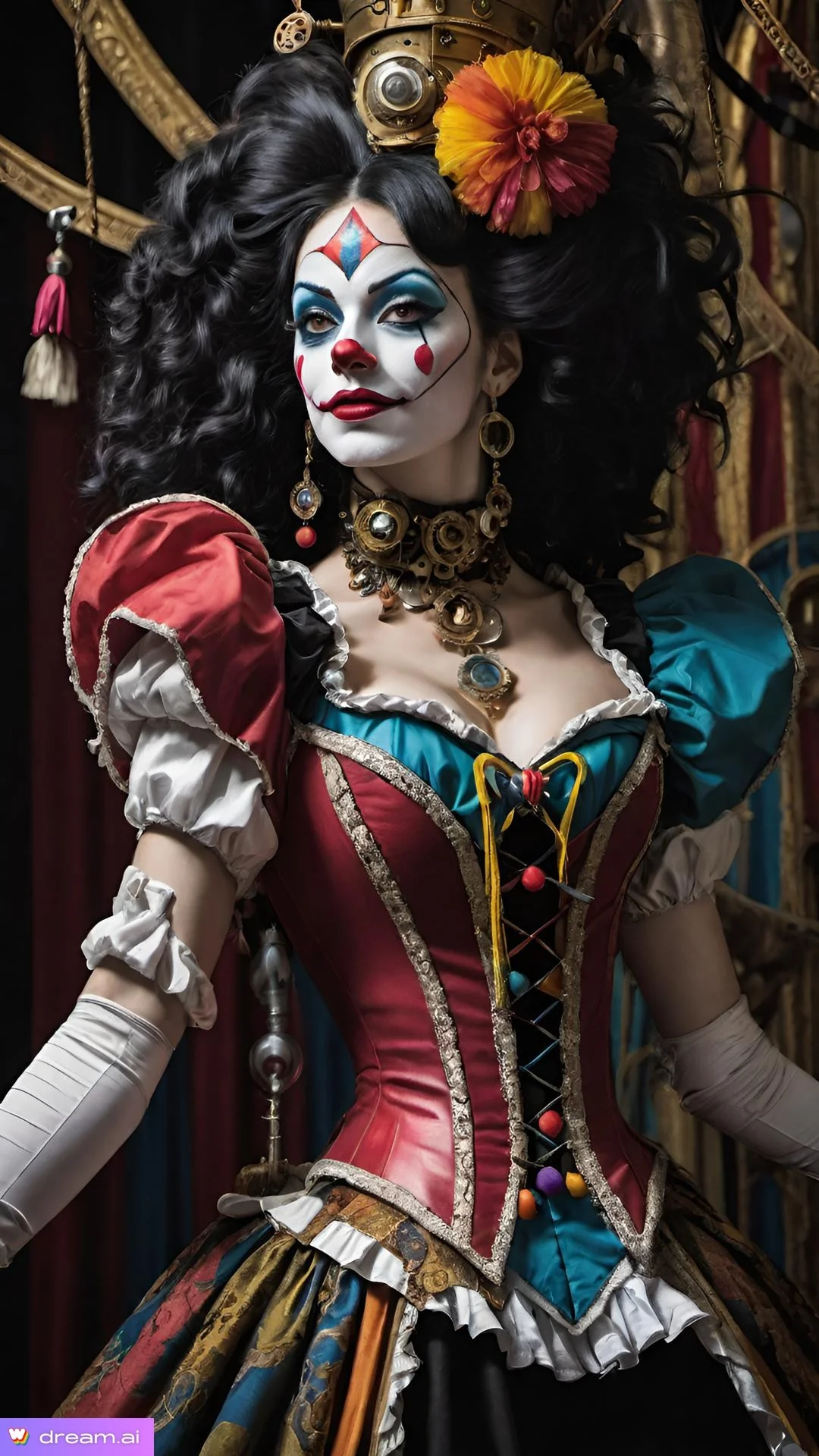 Clown girl picture 2 of 10