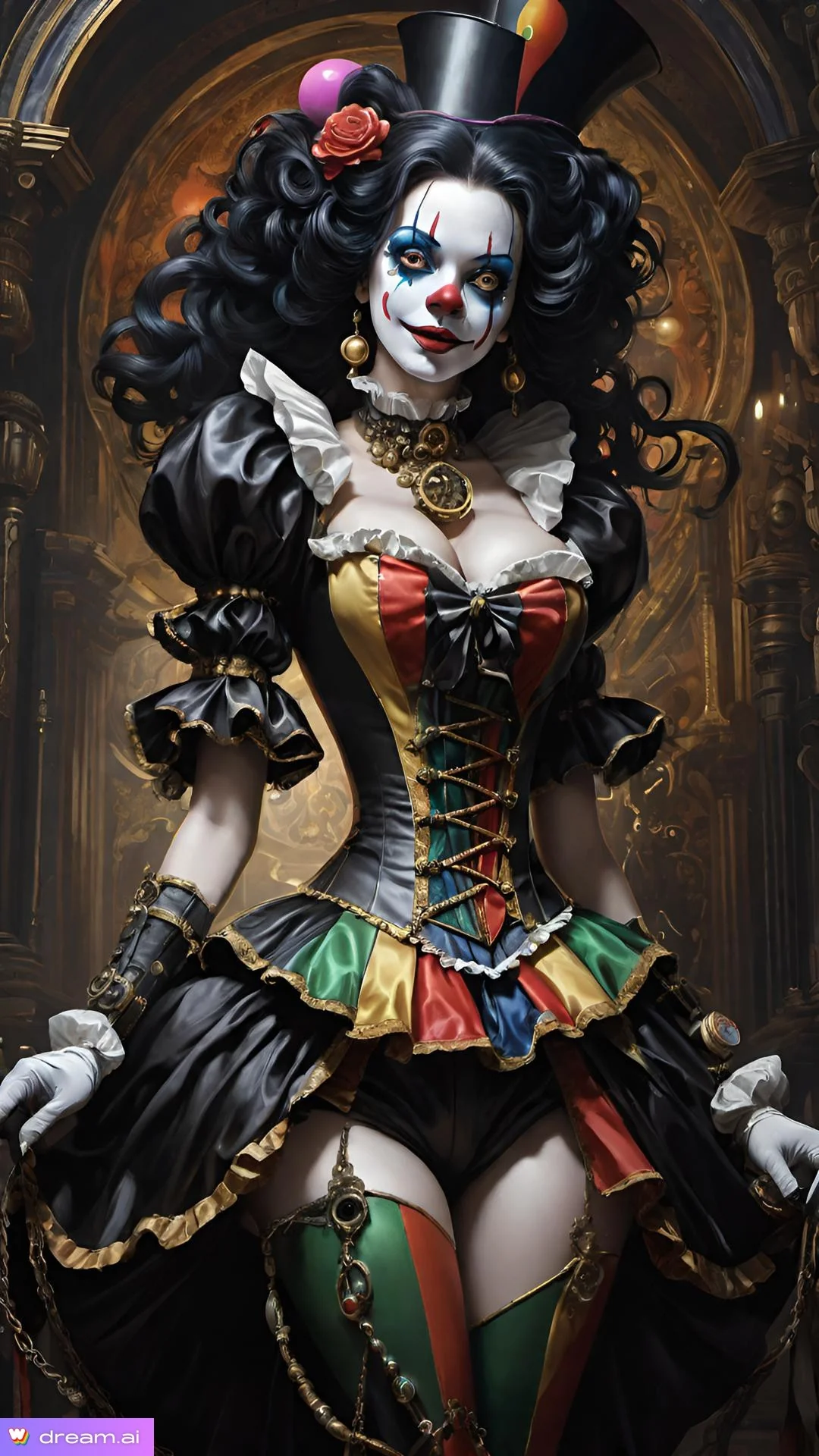Clown girl picture 6 of 10