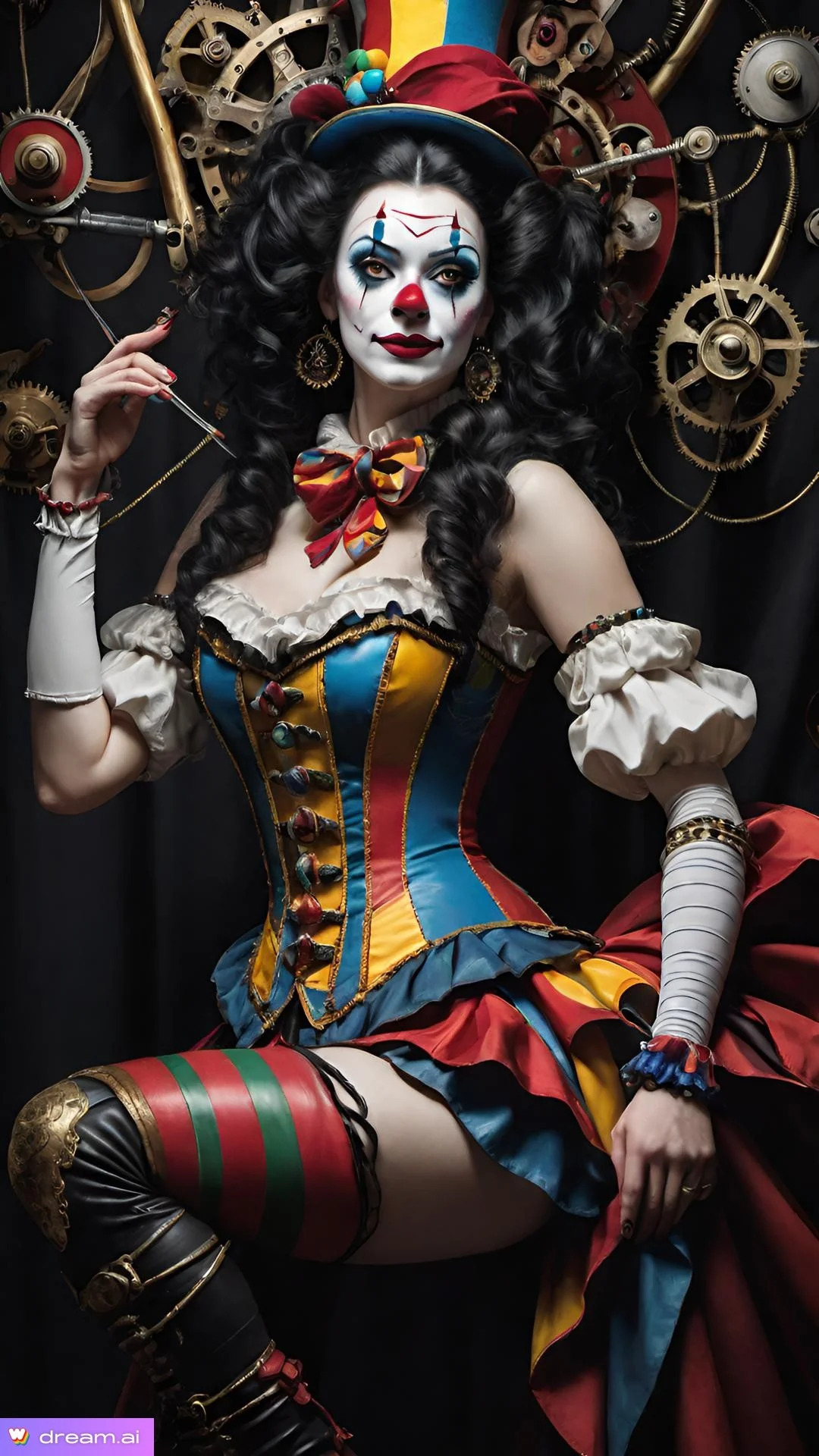Clown girl picture 8 of 10