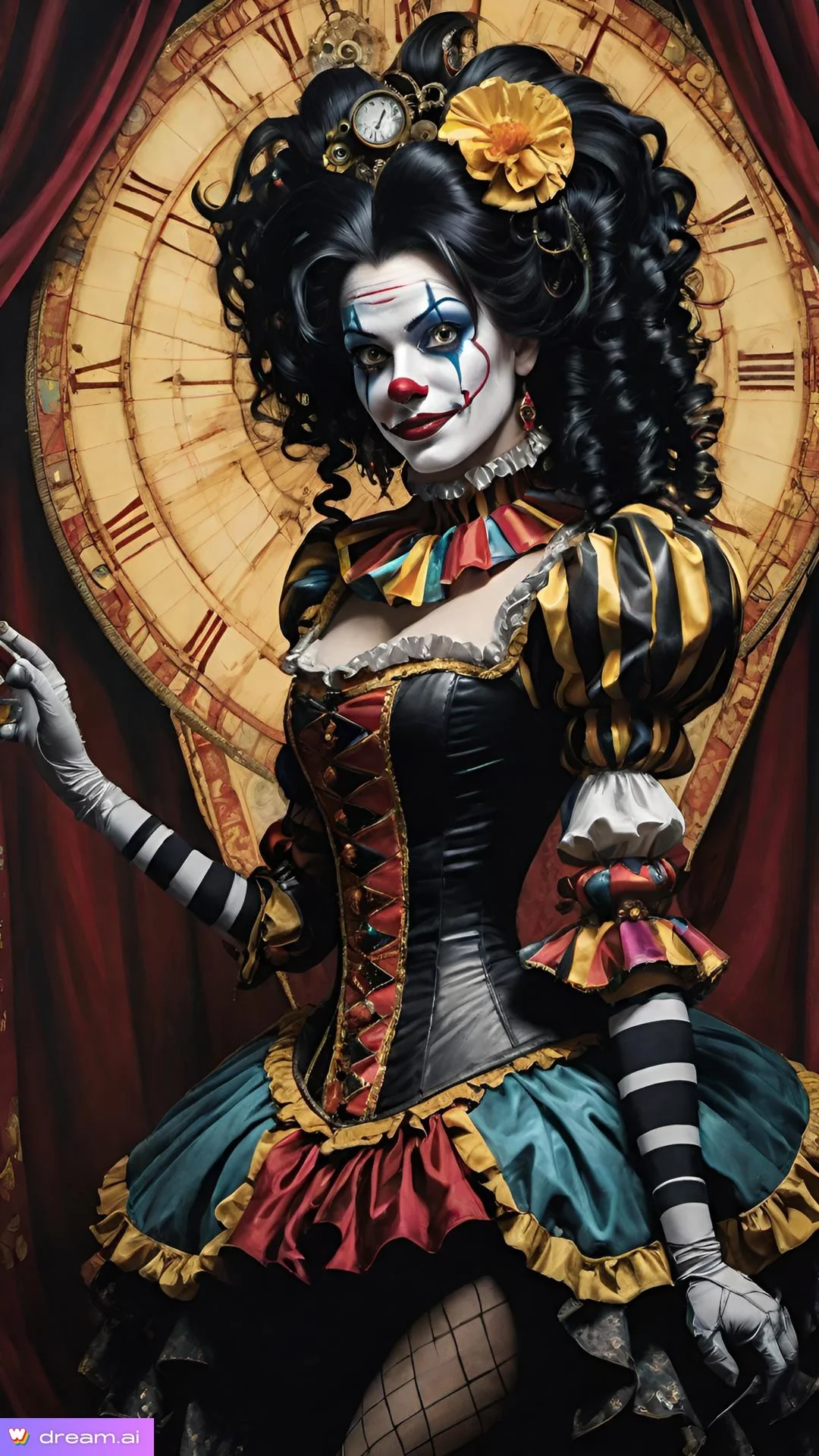 Clown girl picture 9 of 10
