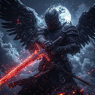 A black knight'
