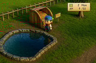 If Harvest Moon: Back to Nature had a UE5 remake'