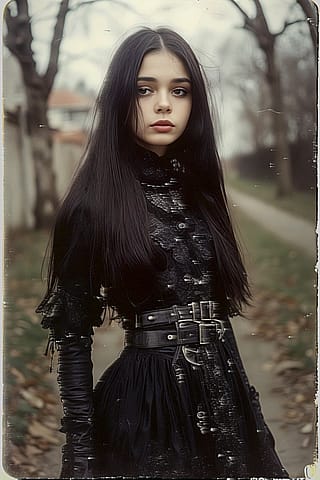Village Goth Girl'