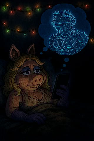 The Pig in Bed'