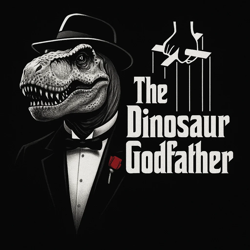 Present you, the Dinosaur Godfather picture 1 of 1