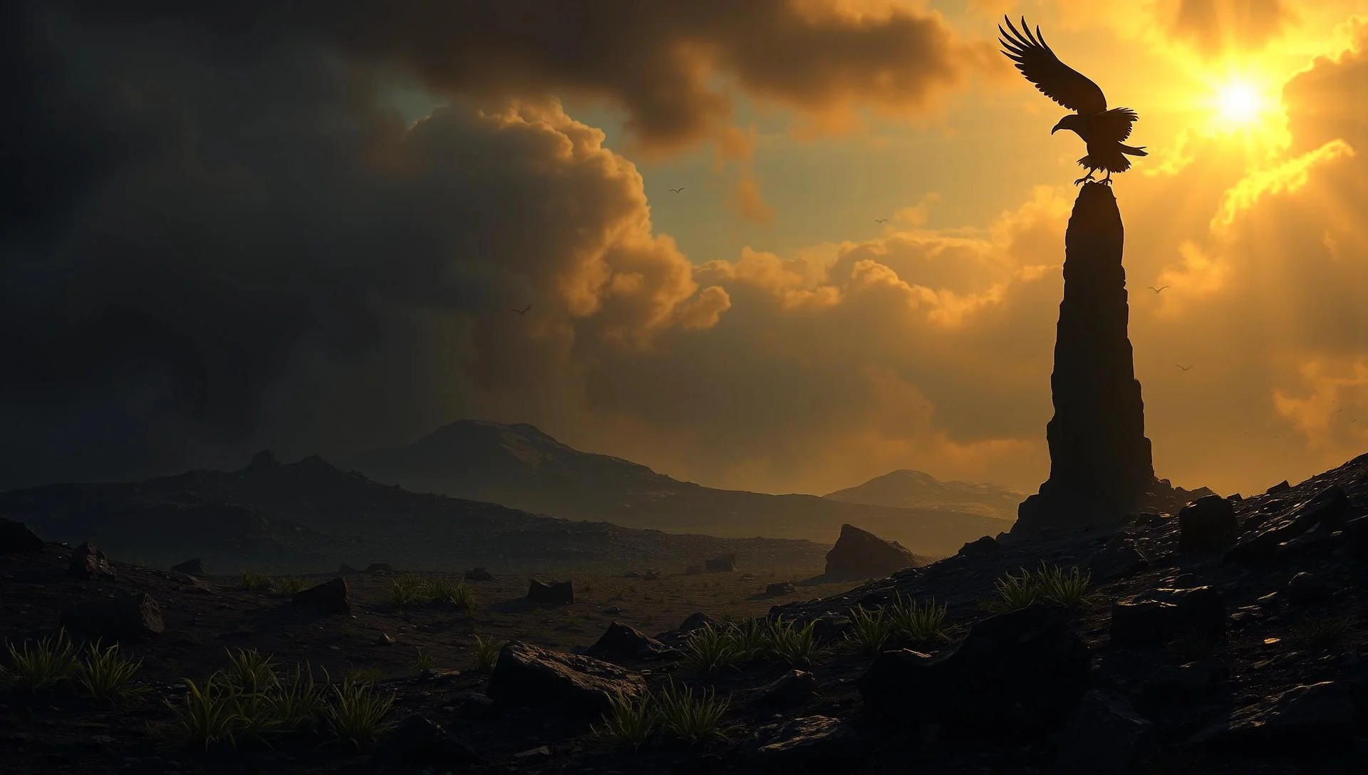 Overlooking the desolation picture 1 of 1