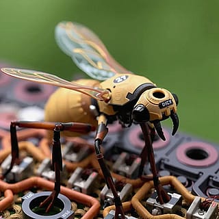 A robotic invertebrate, denizen of the Silicon Hive'