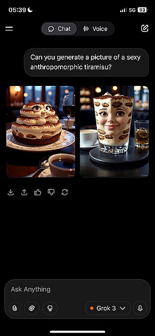 The power of sexy tiramisu'