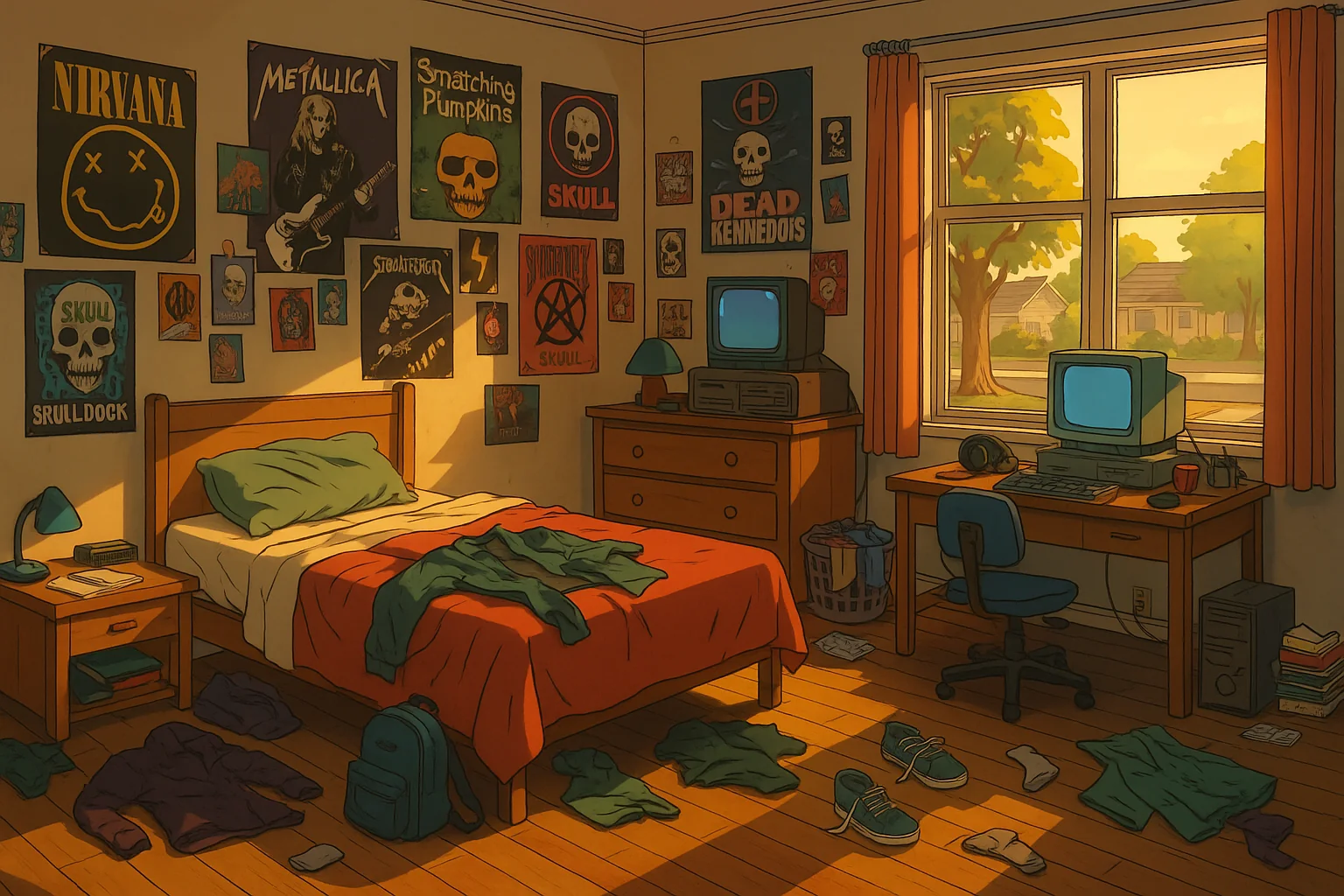 Some cozy bedrooms reminiscent of our youth. picture 3 of 9