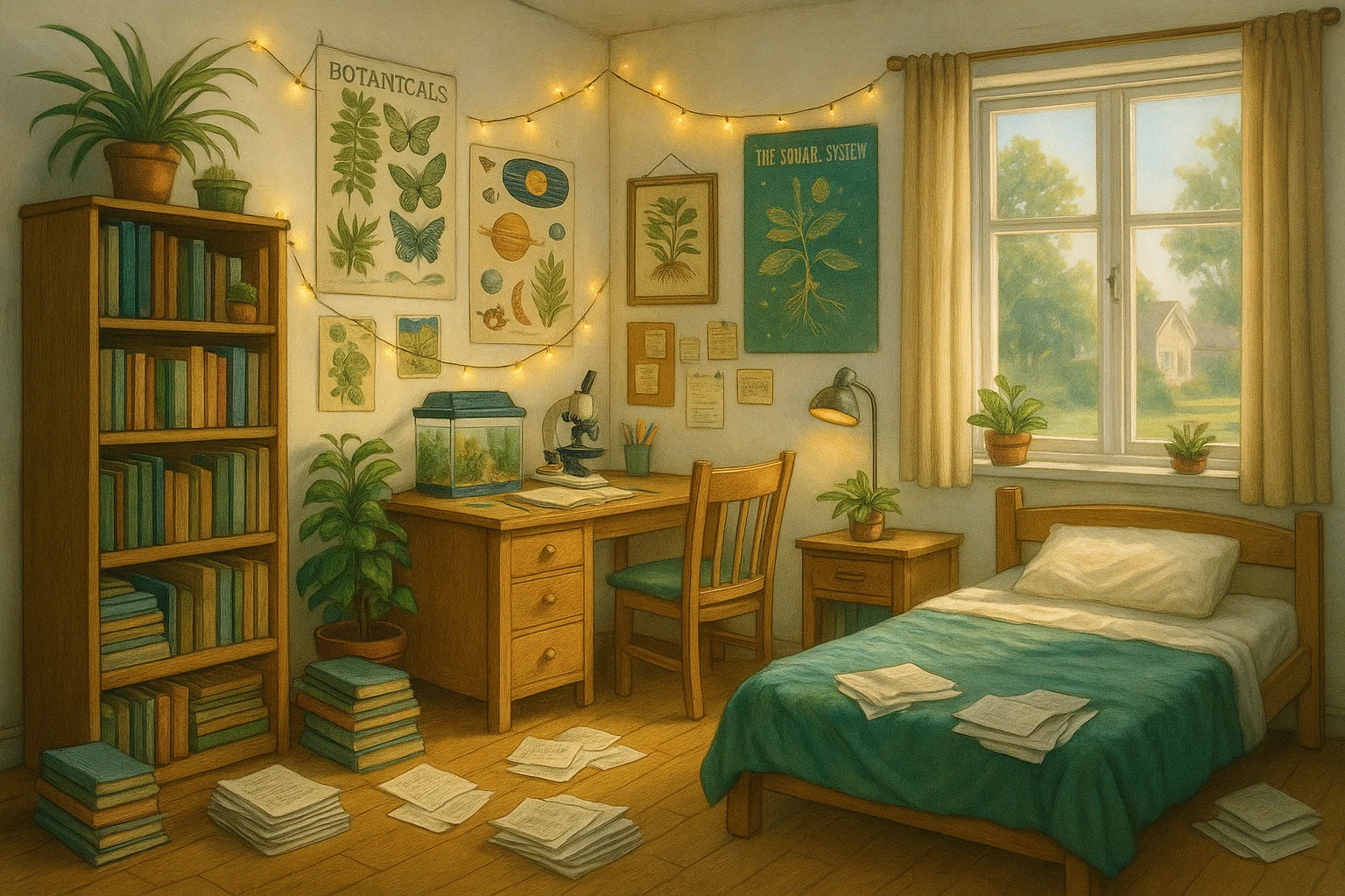 Some cozy bedrooms reminiscent of our youth. picture 4 of 9