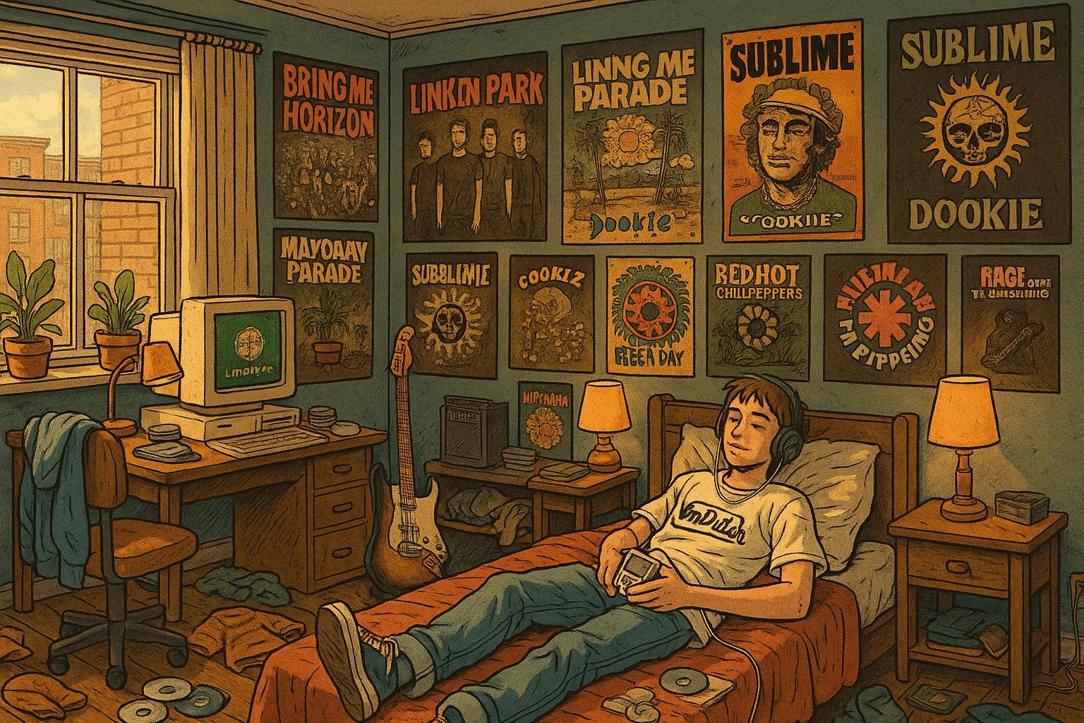 Some cozy bedrooms reminiscent of our youth. picture 7 of 9