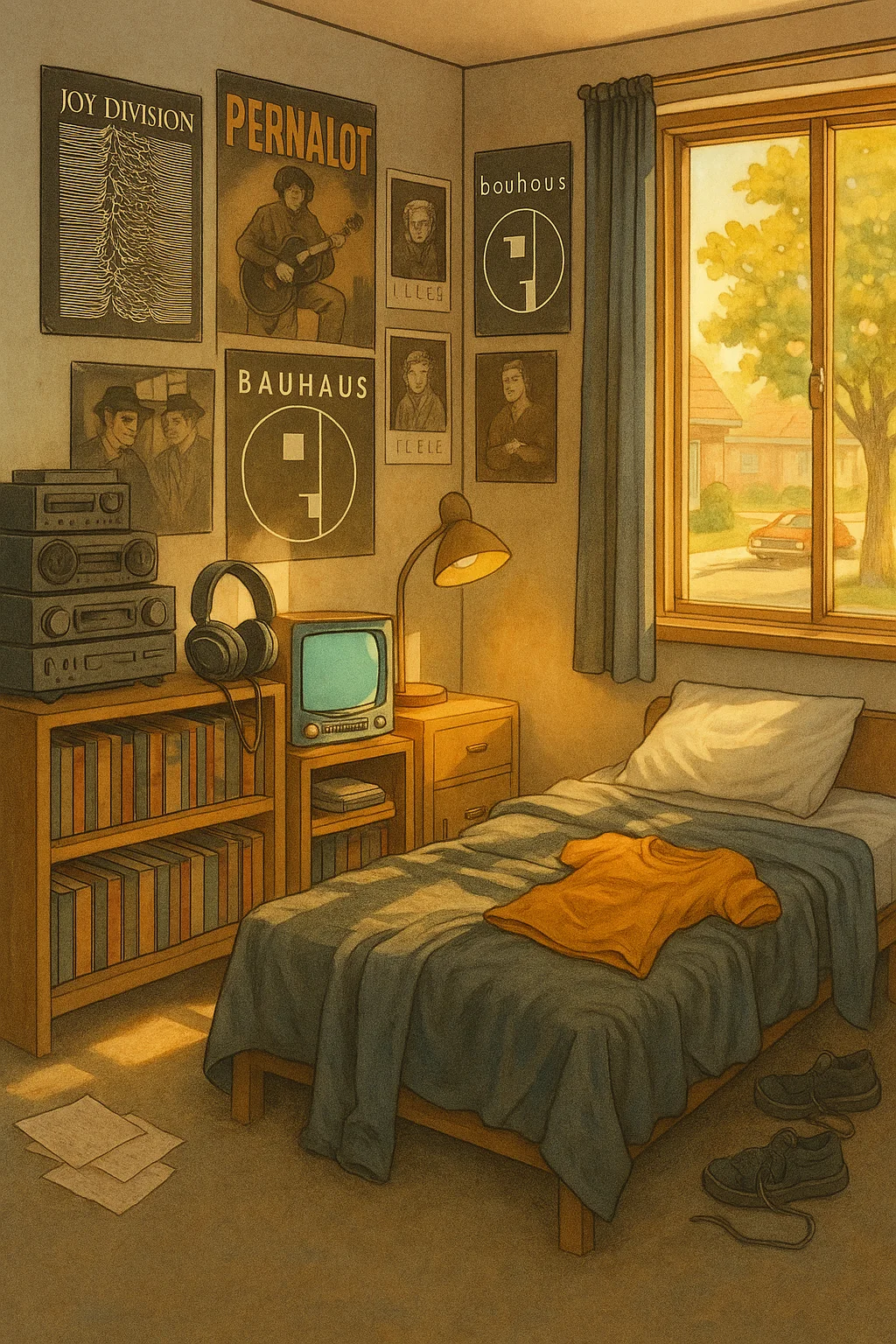 Some cozy bedrooms reminiscent of our youth. picture 8 of 9