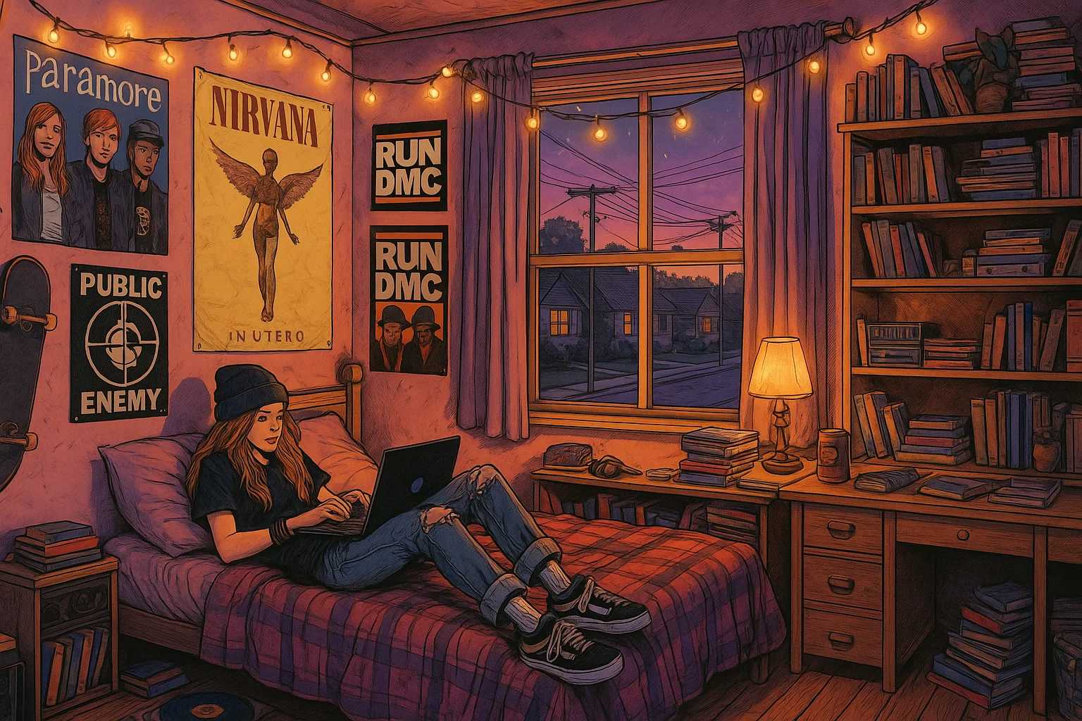Some cozy bedrooms reminiscent of our youth. picture 9 of 9