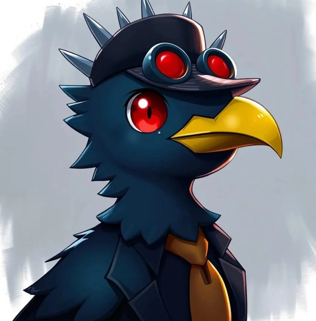 Crows with hats picture 2 of 3