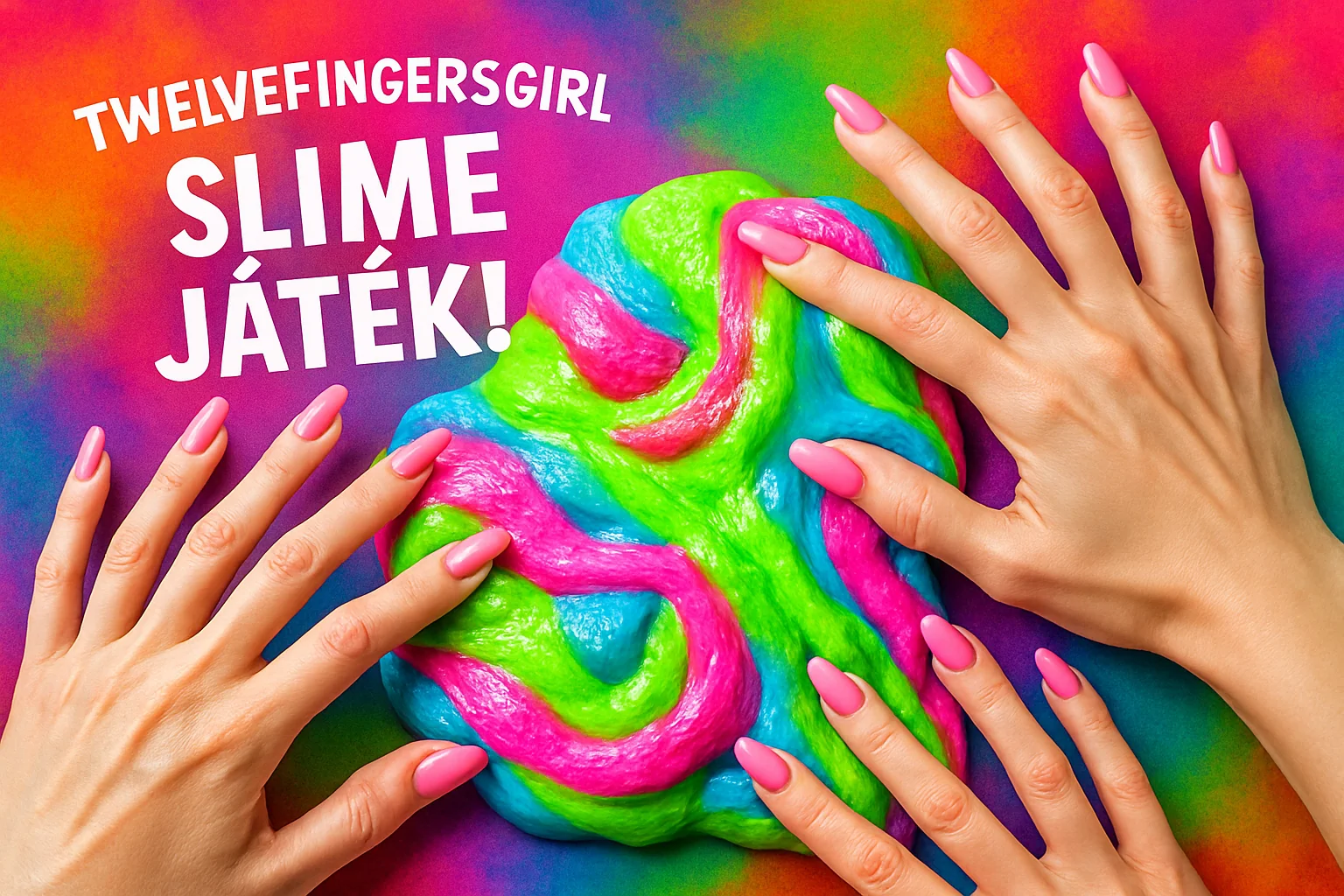I asked chatgpt to recreate my slime video thumbnail. It kinda got the vibe. picture 1 of 1