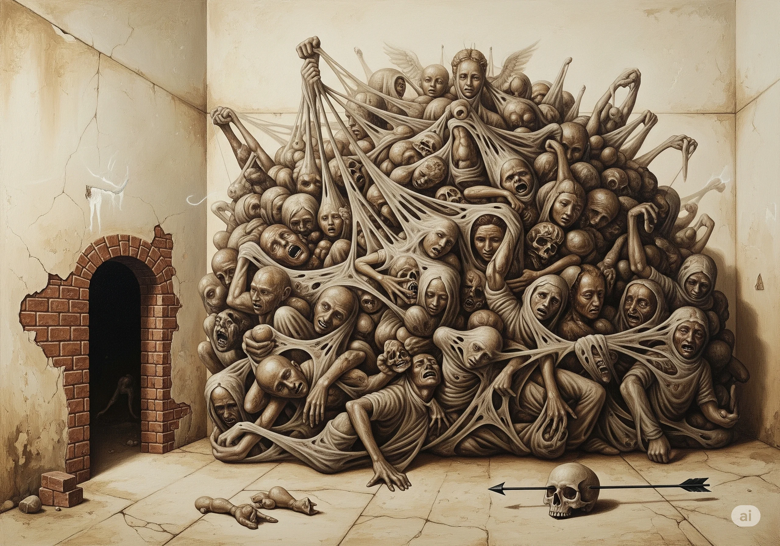 Dystopian Dark Surrealism Art picture 2 of 5