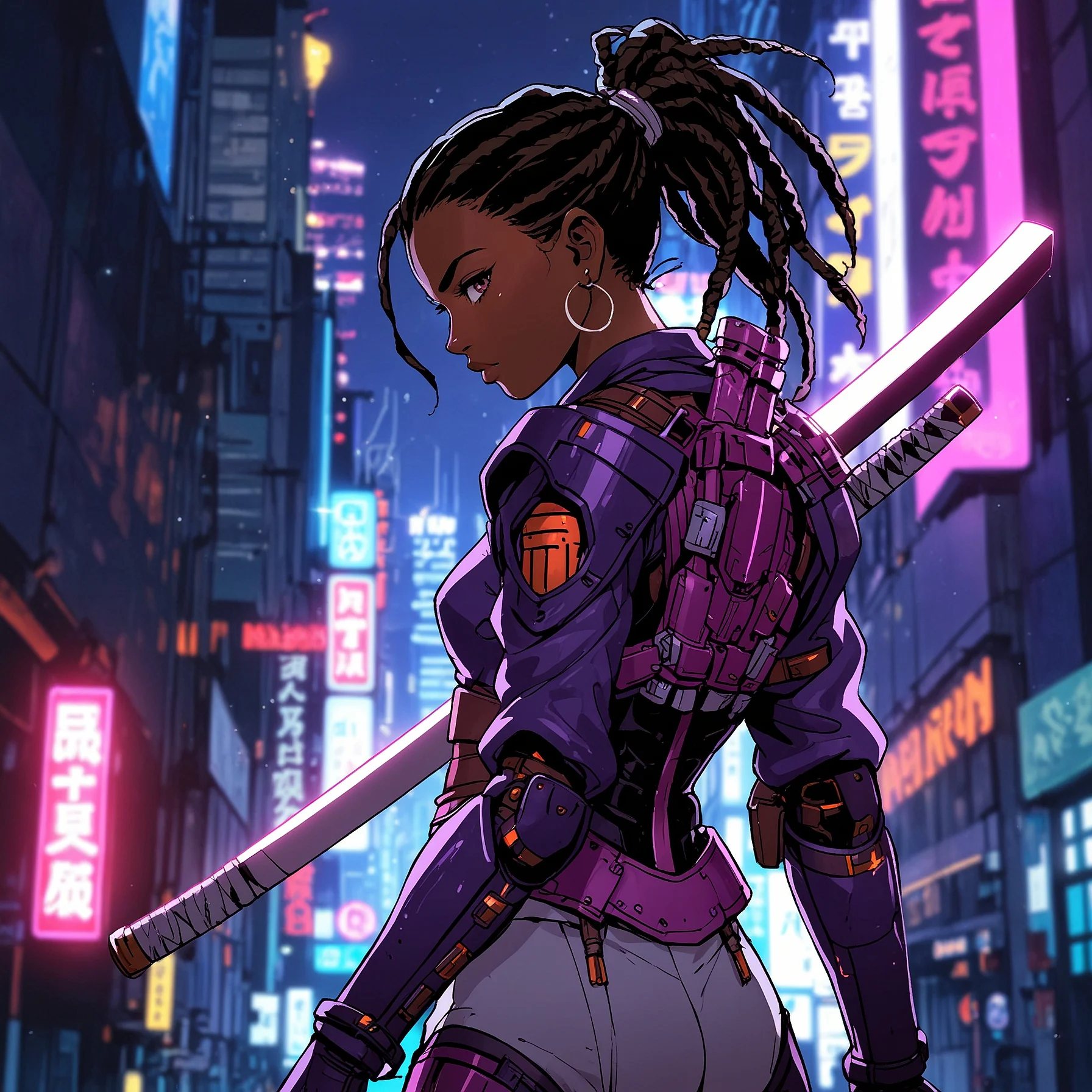 My take on an African futuristic samurai 🤔 picture 1 of 4