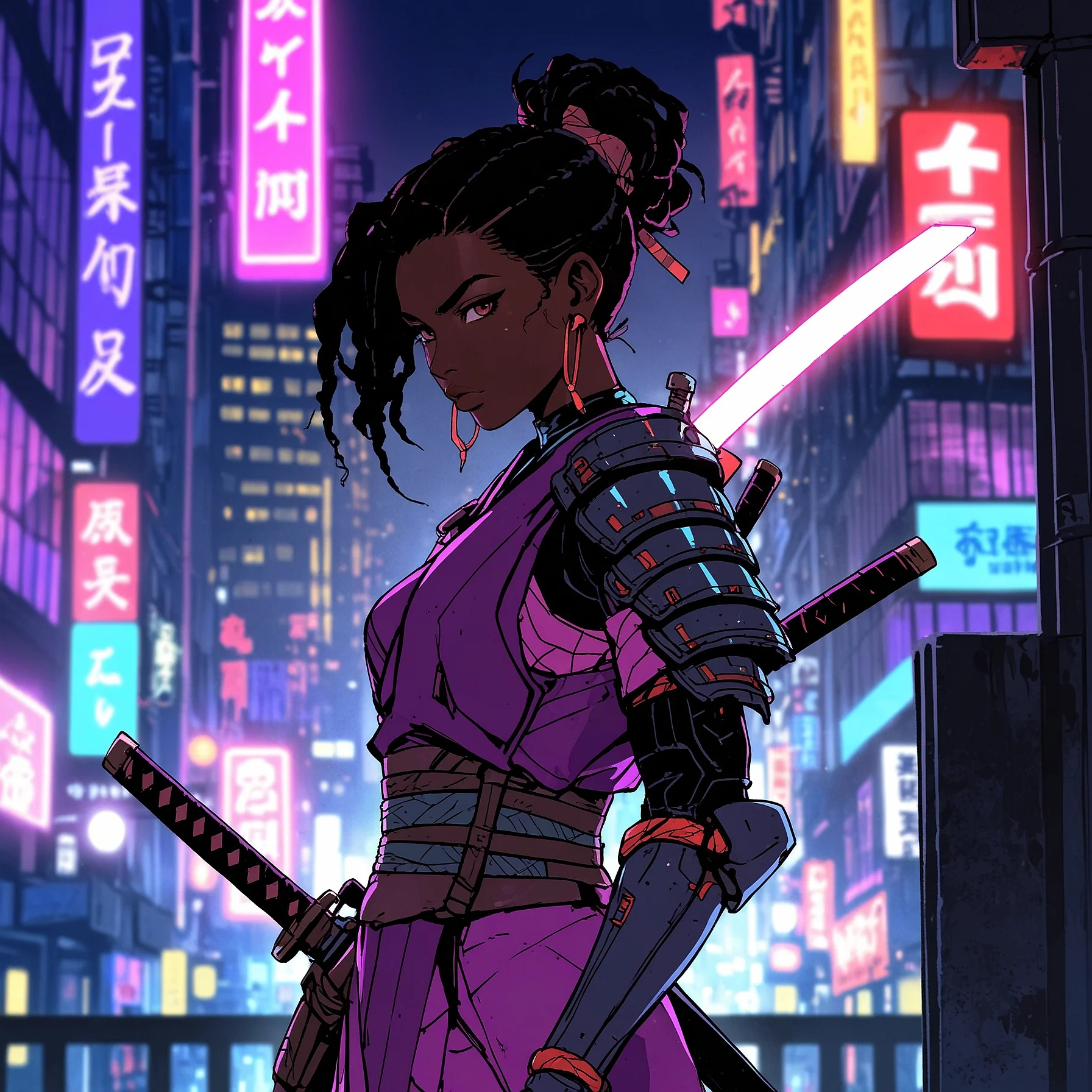 My take on an African futuristic samurai 🤔 picture 2 of 4