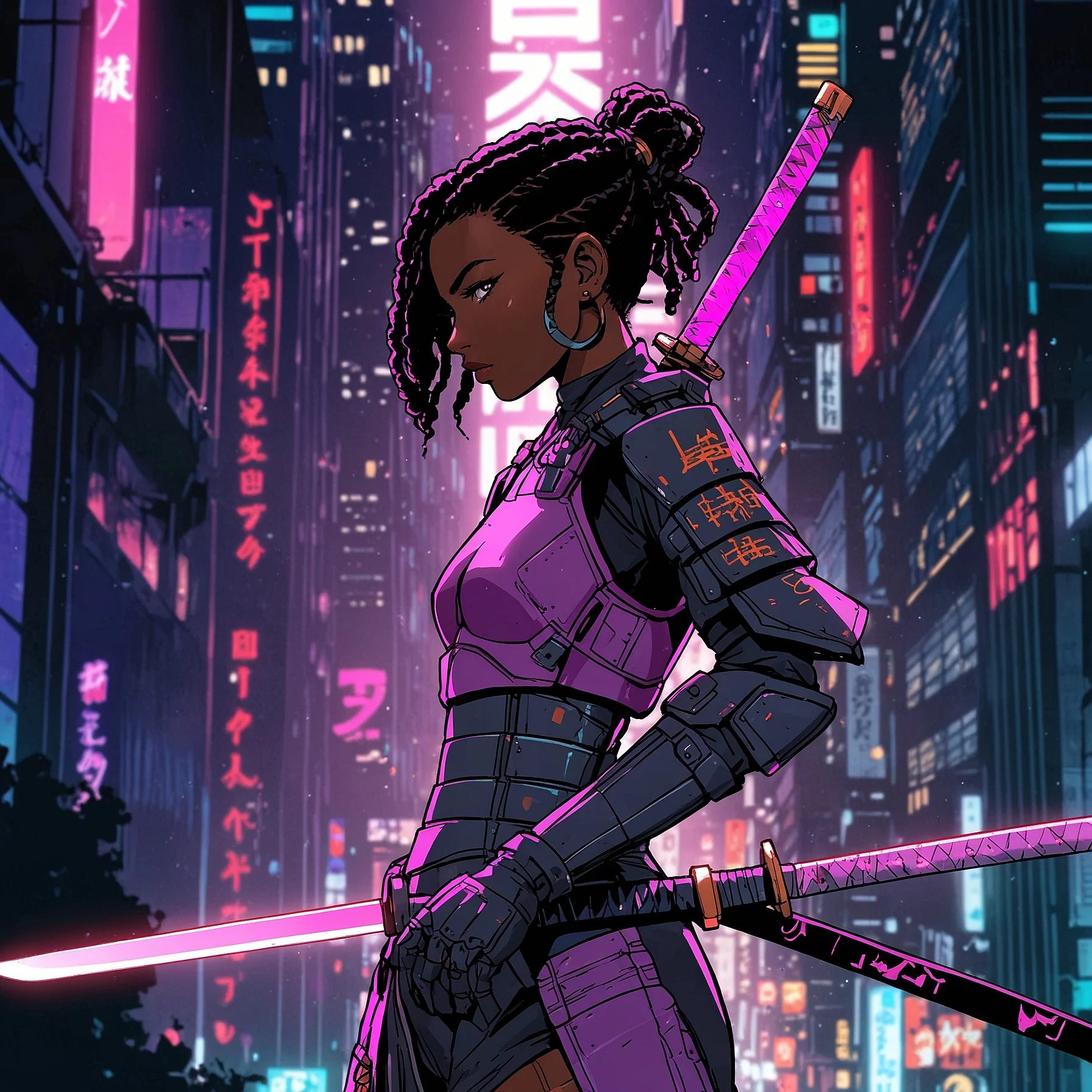 My take on an African futuristic samurai 🤔 picture 3 of 4