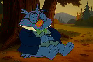 Professor Owl's rest'