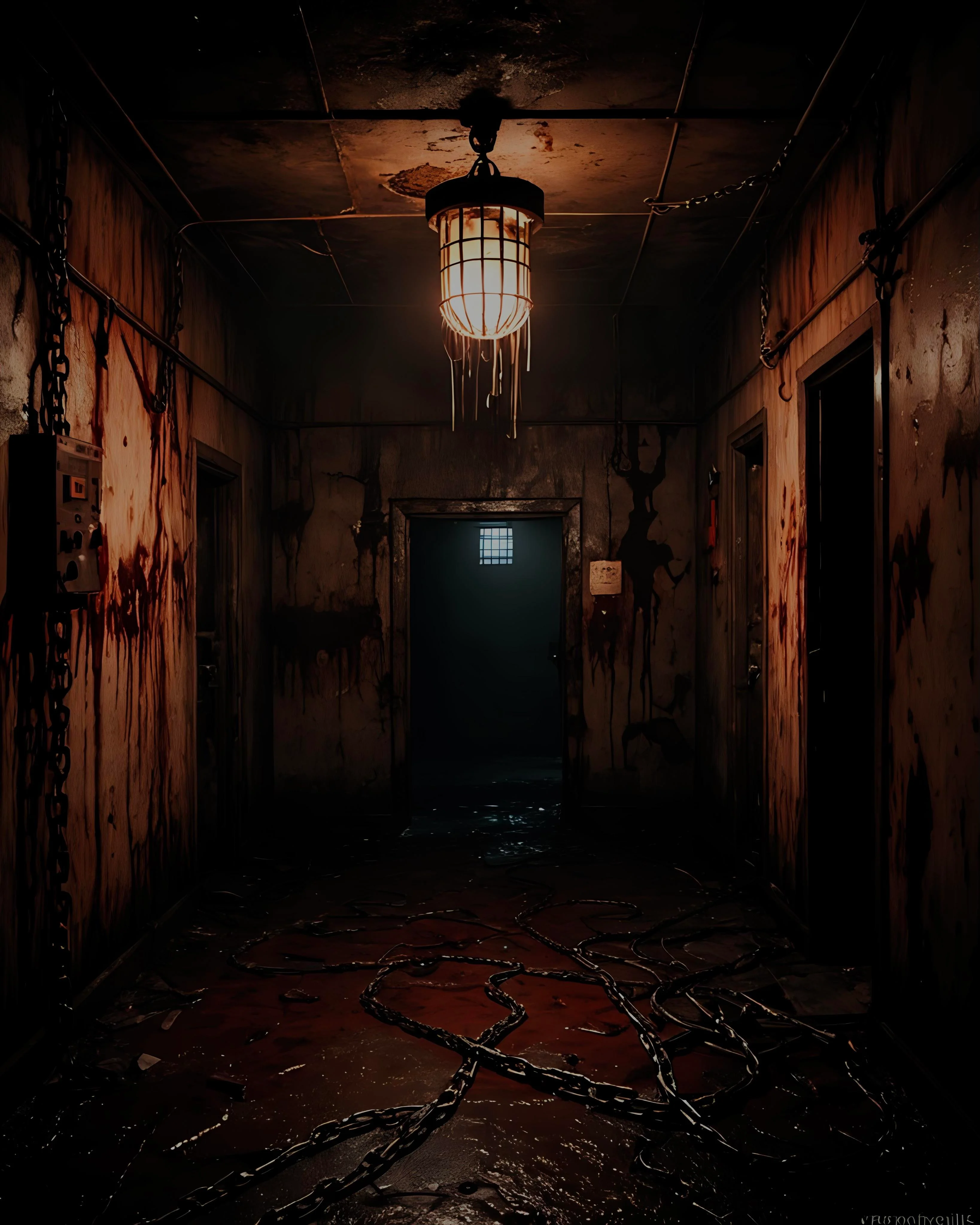 Hi I’m new here I made ai art for different levels of silent hill picture 5 of 13