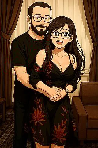 Anime couple'
