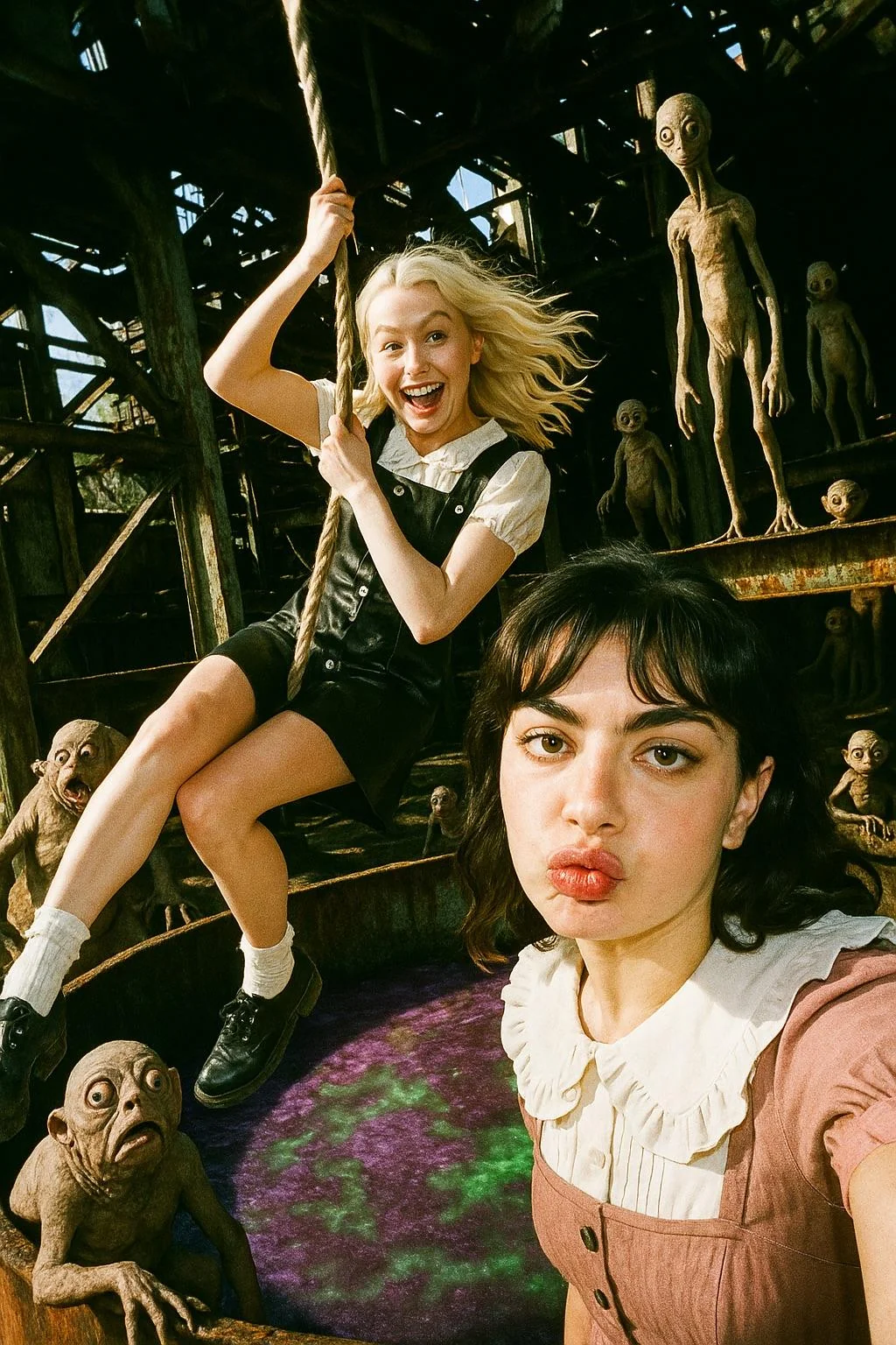 The Grim Adventures of Charli XCX and Phoebe Bridgers picture 2 of 4