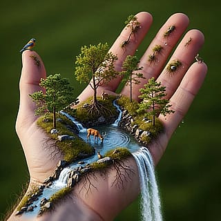 Sometimes, you just need a little escape without even leaving your hand.'