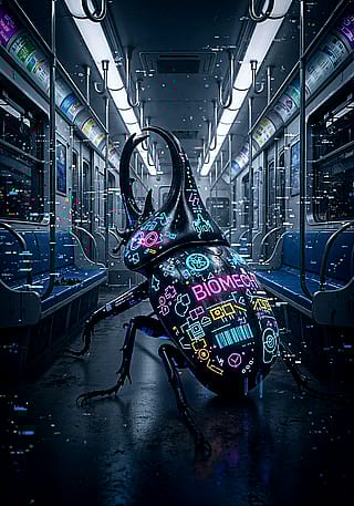 A Matrix Glitch or a Regular Subway Ride? Ⓜ️'