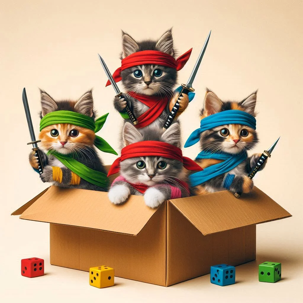 Teenage Mutant Ninja Kittens picture 4 of 4