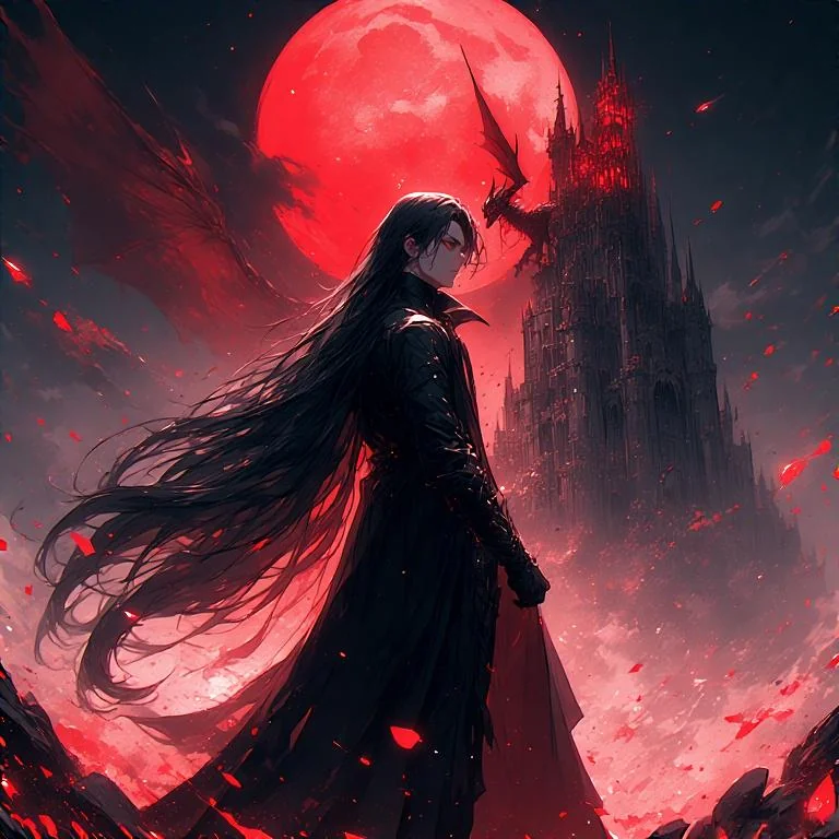 Amidst the blood moon picture 1 of 1