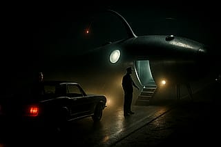 23 March 1966 - William Eddie Laxson's Ufo Encounter Scene'