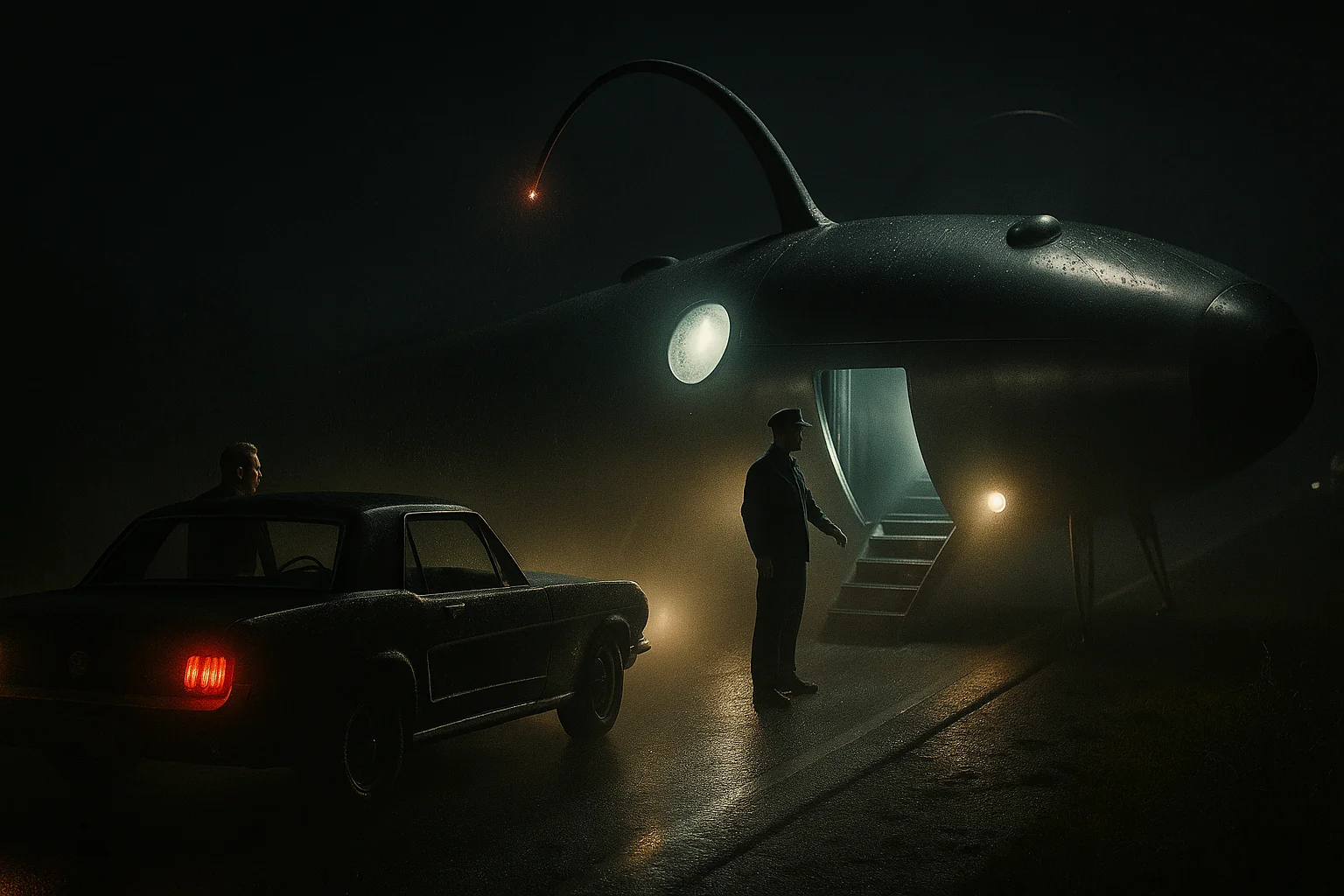 23 March 1966 - William Eddie Laxson's Ufo Encounter Scene picture 1 of 1