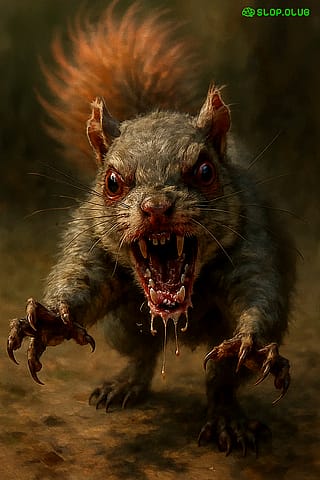 Zombie squirrel'