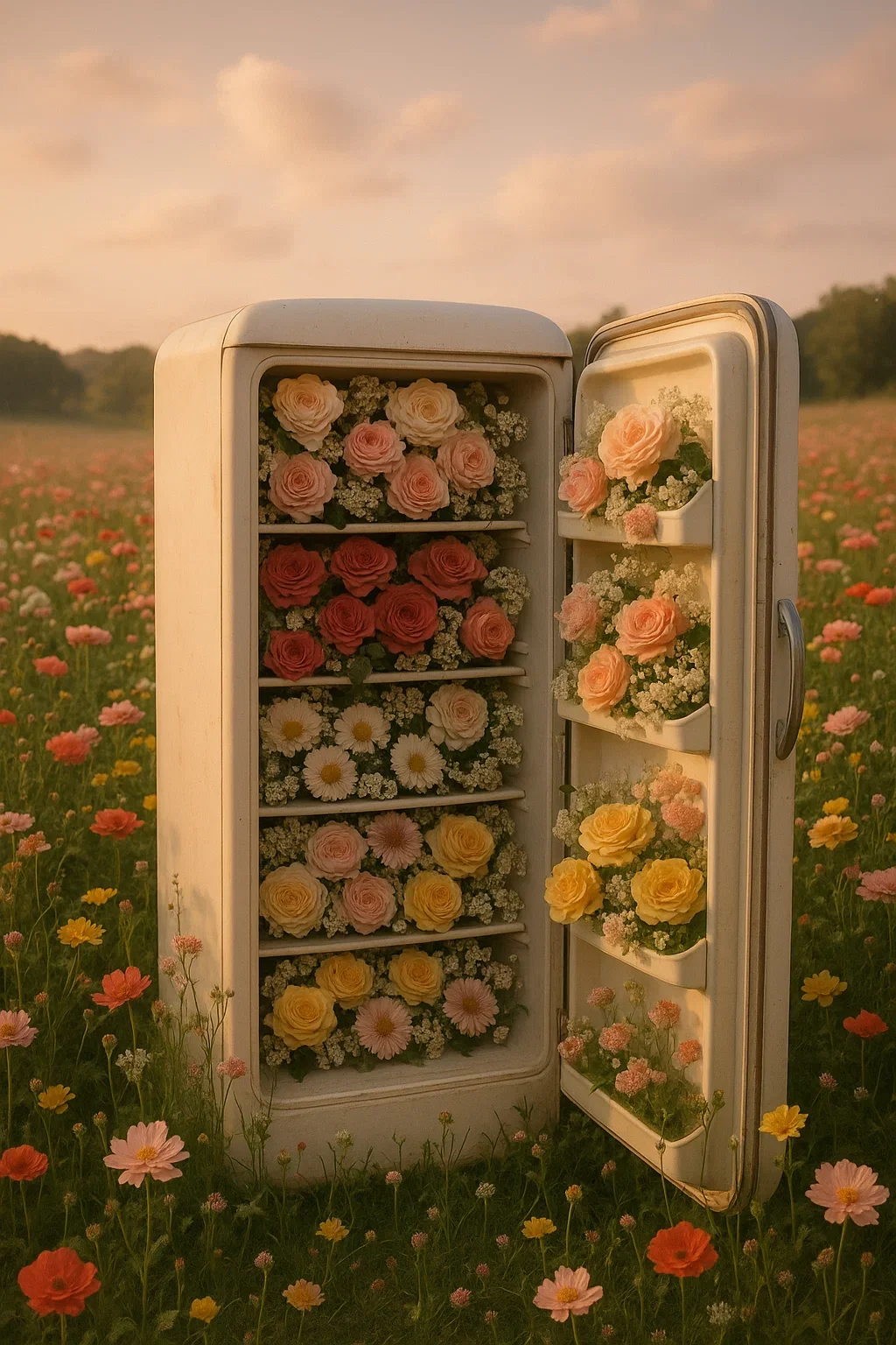 Dreamy Flower Fridge picture 1 of 1