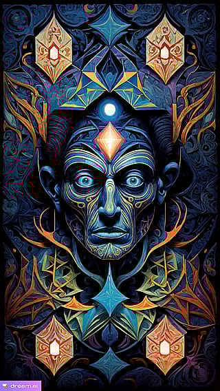 Portraits of faces'