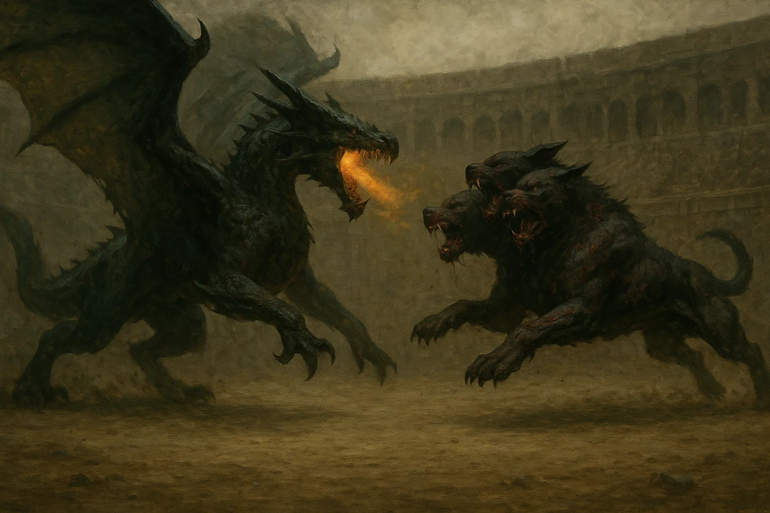 Myths vs legends, beasts vs monsters [ChatGPT] picture 2 of 3