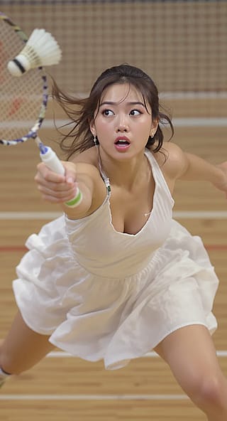 Badminton fails'