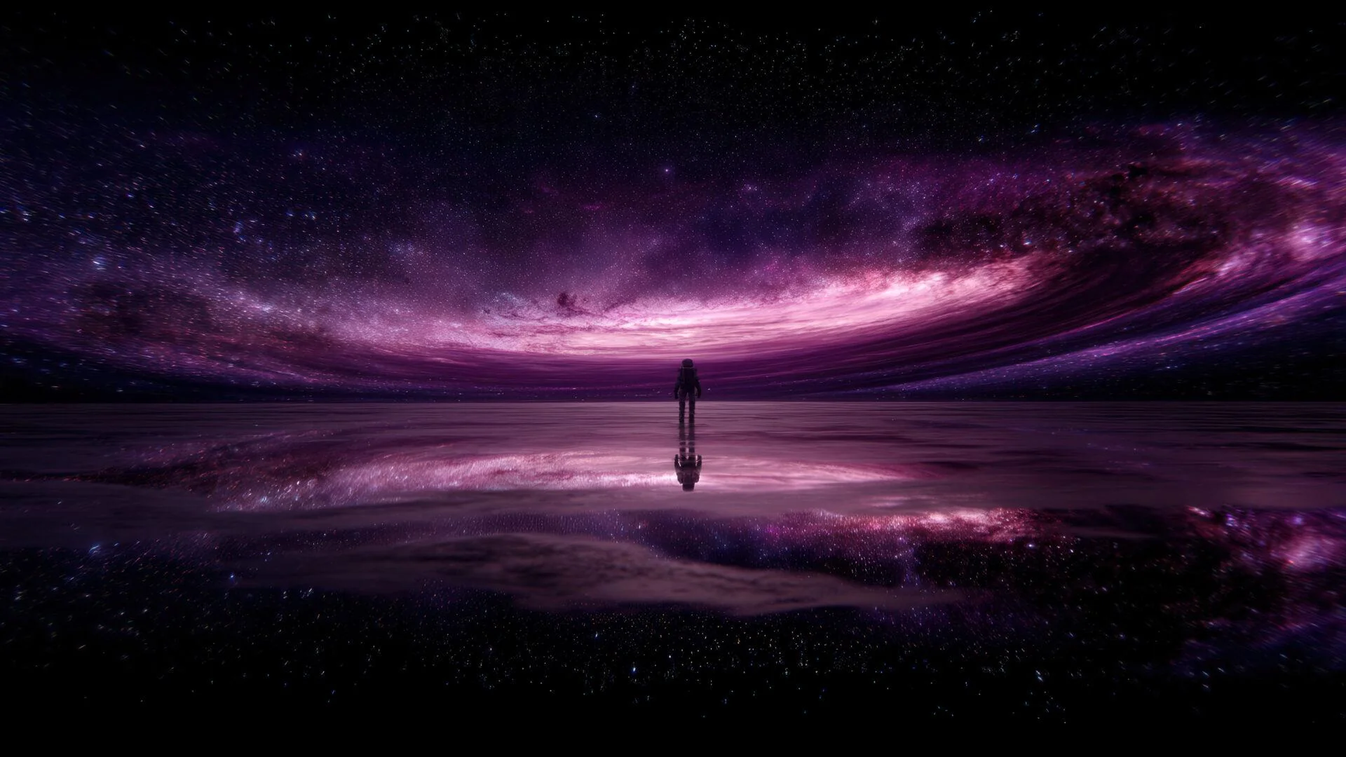 Cosmic Ocean Galaxy Reflection picture 1 of 1